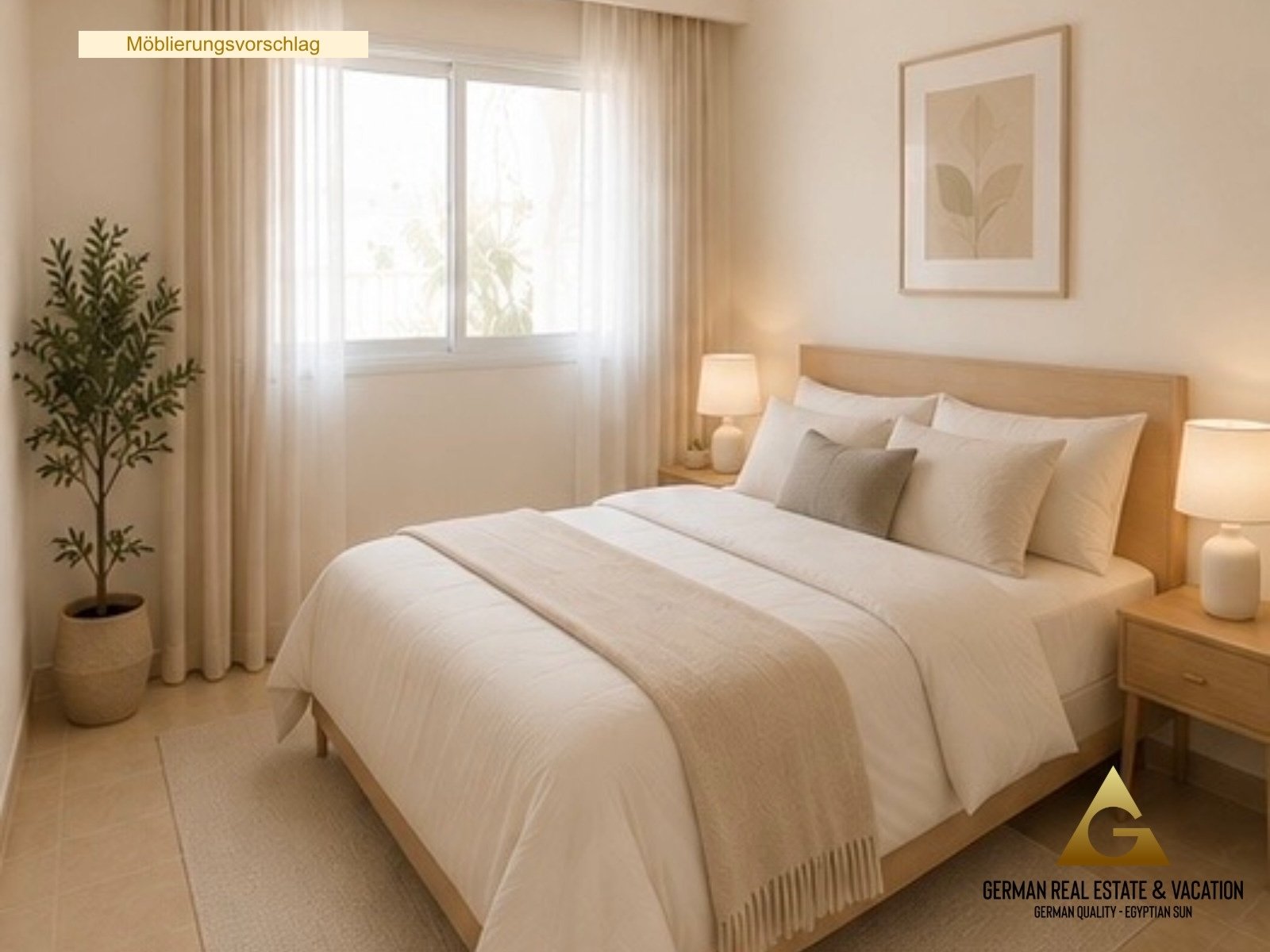 SB 103B05 Schlafzimmer möbliert SB 103B05 Schlafzimmer möbliert